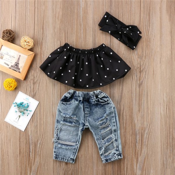 0-3Y Toddler Baby Kid Girl Clothes Set 2023 Spring Summer Outfits