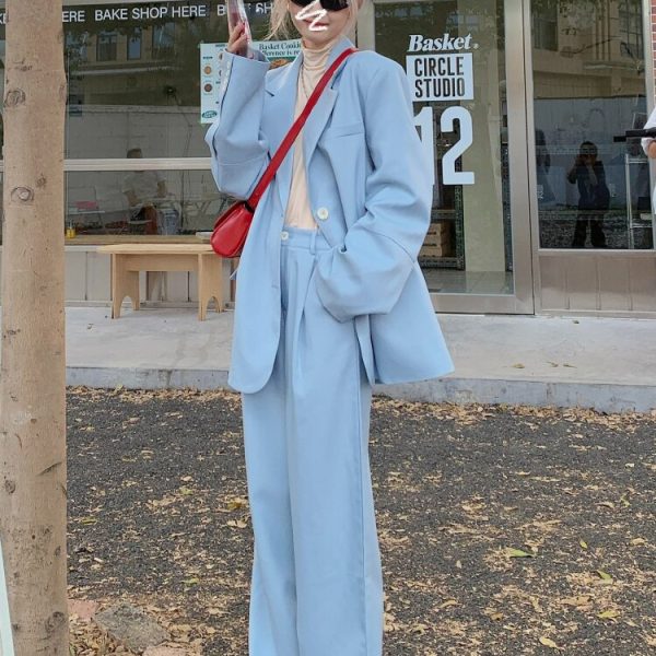 2022-Autumn-Blazers-Sets-Women-Casual-Elegant-Blazer-Coats-Loose-Pants-Korean-Fashion-Suits-Outwear-Tracksuits-1