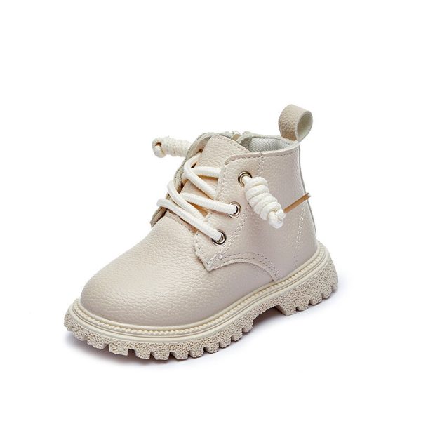 Children-Spring-Autumn-short-Boots-Boys-Fashion-Solid-British-Boots-Girls-Fashion-Warm-Short-Boots-Baby-1