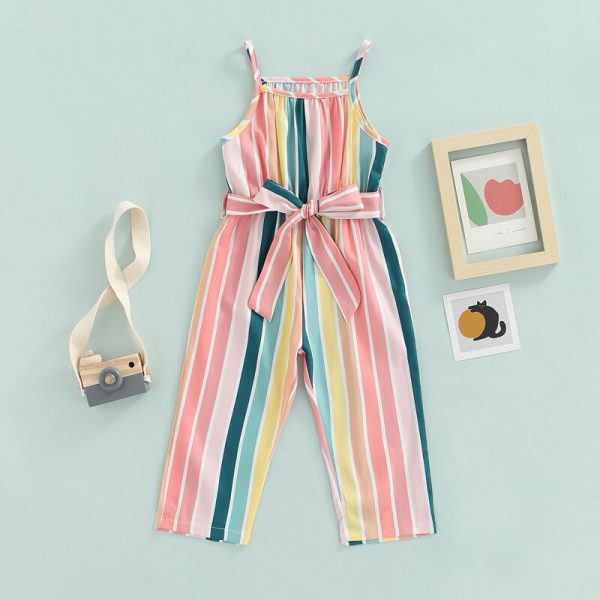 Girls-Casual-Bandage-Sleeveless-Suspender-Jumpsuit-Summer-Fashion-Stripe-Printing-Overalls-Long-Pants-Children-s-Clothing-1