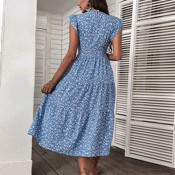 Msfilia-Summer-Retro-Women-s-O-Neck-Sleeveless-Midi-High-Waist-Blue-Floral-A-Line-Chic-1