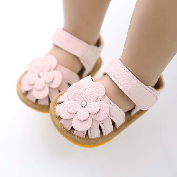 New-Infant-Baby-Shoes-Baby-Boy-Girl-Shoes-Toddler-Flats-Summer-Sandal-Flower-Soft-Rubber-Sole-1