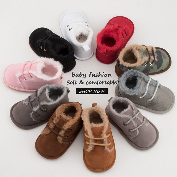 New-Snow-Baby-Booties-Shoes-Baby-Boy-Girl-Shoes-Crib-Shoes-Winter-Warm-Cotton-Anti-slip-1