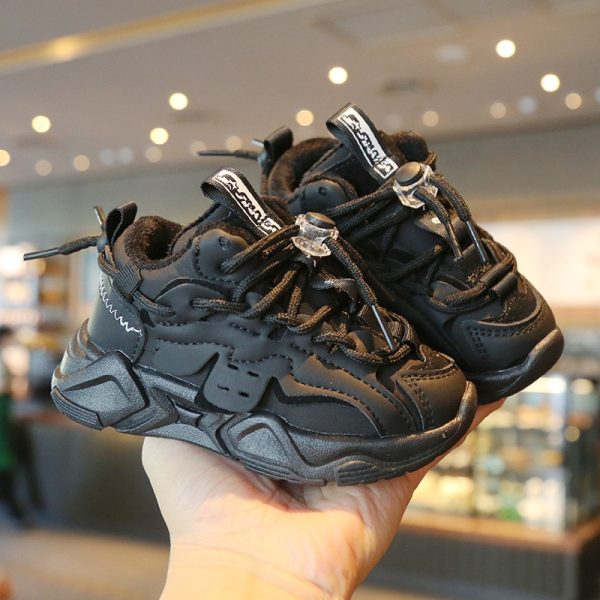 Plush-Children-Chunky-Sneakers-Waterproof-Boys-Sports-Shoes-Comfortale-Arch-Support-Girls-Running-Shoes-Child-Footwear-1