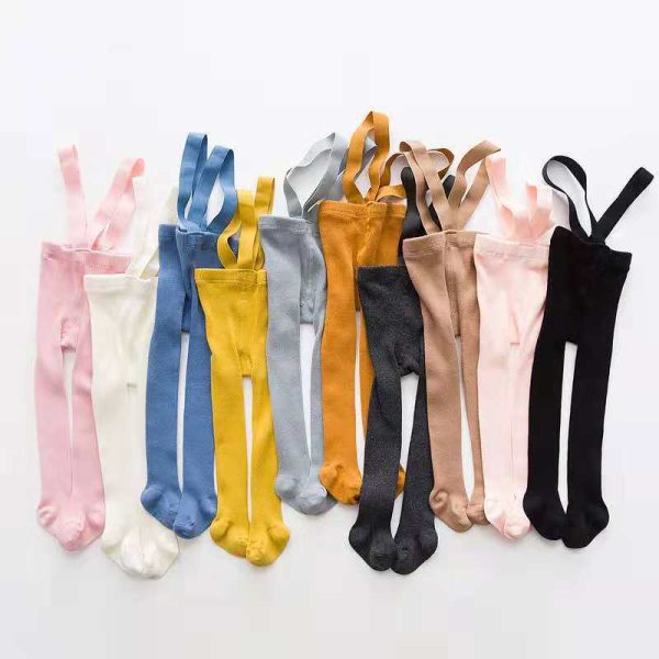 Wholesale-Babys-Cotton-Suspender-Pantyhose-Infants-Baby-Girls-Boys-Cute-Solid-Color-High-Waist-Bandage-Overall-1