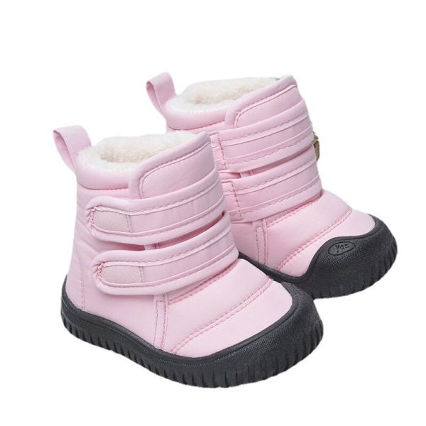 Winter-Baby-Snow-Boots-Children-Waterproof-Upper-Cloth-Boots-Boys-Gilrs-High-top-Warm-Cotton-Shoes-1