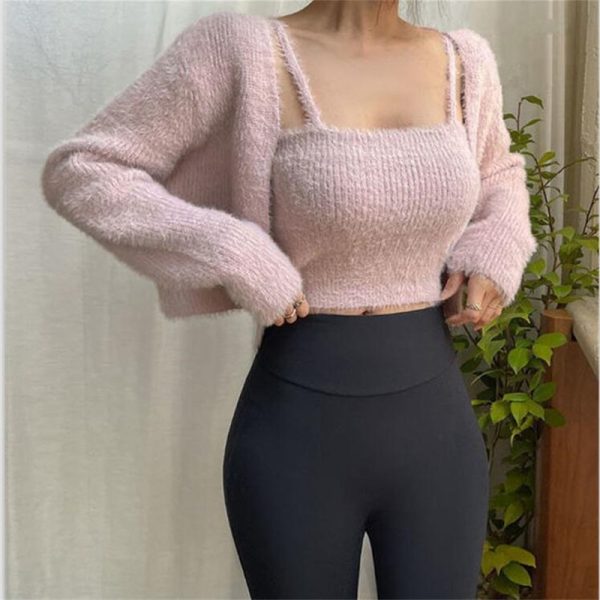 Women-Korea-Spring-Long-Sleeve-Cropped-Knitted-Sweater-and-Vest-Set-Sueters-De-Mujer-Vetement-Femme-1