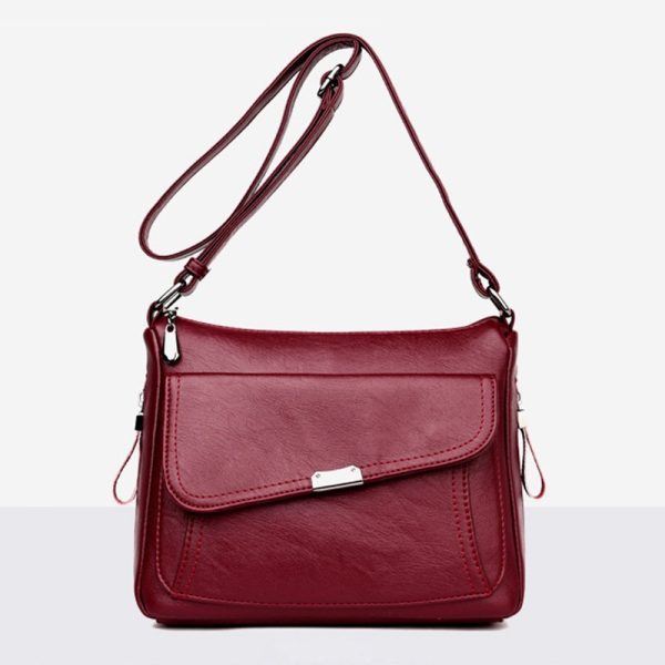 Female Flap Bag Soft Leather Luxury handbags Women bags Designer Shoulder bags for women crossbody bag Sac a main femme