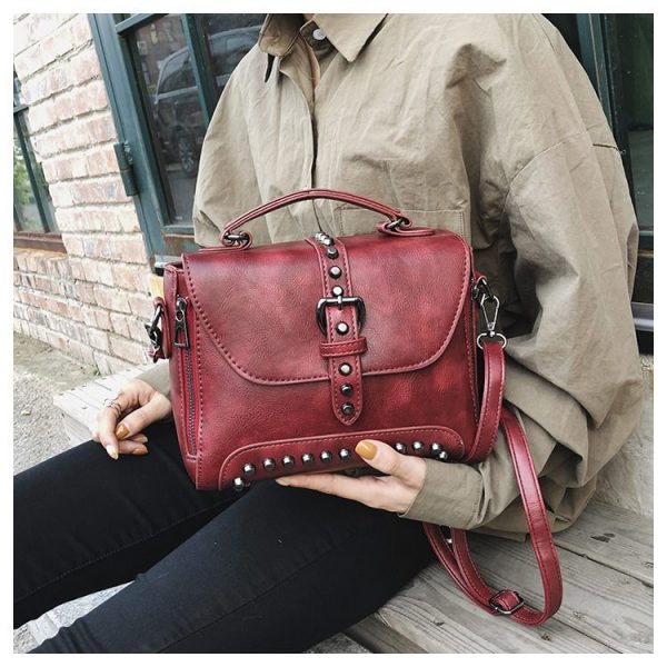 Crossbody Bags For Women Messenger Bags Vintage Leather Bags Handbag