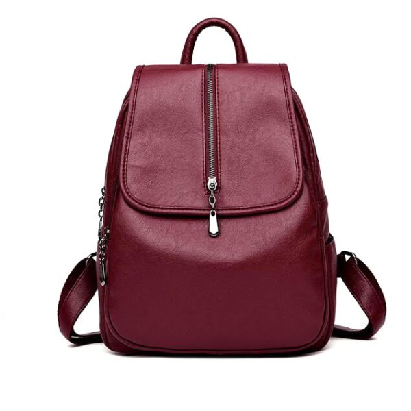 Women Vintage Backpacks High Quality Leather Backpacks For Teenage Girls Sac A Main