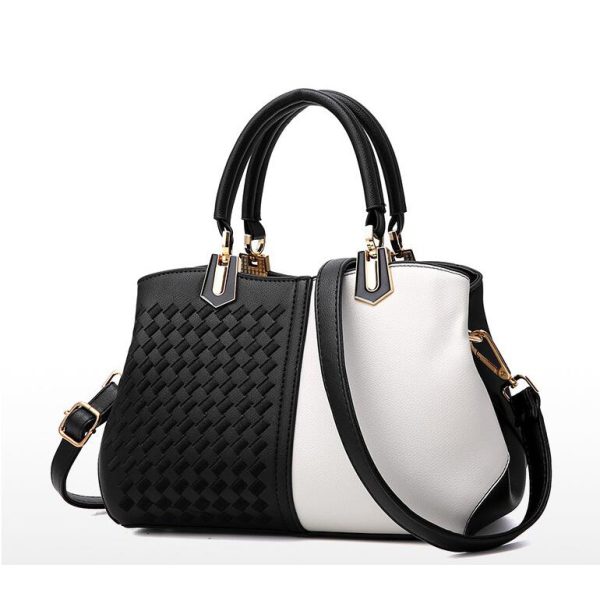 Brand Luxury Handbags Women Bags Pu Leather Lady Fashion Zipper Messenger Bag Female Plaid Shoulder Bags Casual Tote