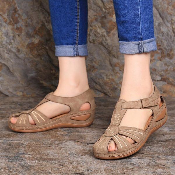 Vanessas Women Sandals New Summer Shoes Woman Soft Bottom Sandals