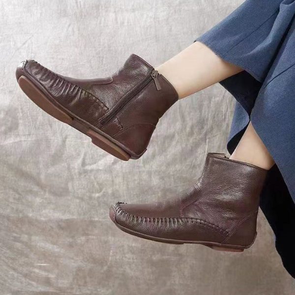 Women-s-Ankle-Boots-PU-Leather-Flat-Platform-Zipper-Ladies-Short-Boots-Lightweight-Waterproof-Anti-Slip-1.jpg