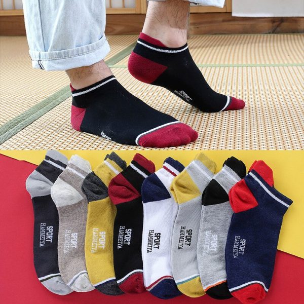 1Pair Fashion Short Cotton High Quality Breathable Unisex Socks