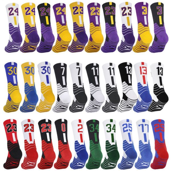 Vanessa's Professional Sports Socks for Kids and Adults, Ideal for Basketball, Cycling, Climbing and Running