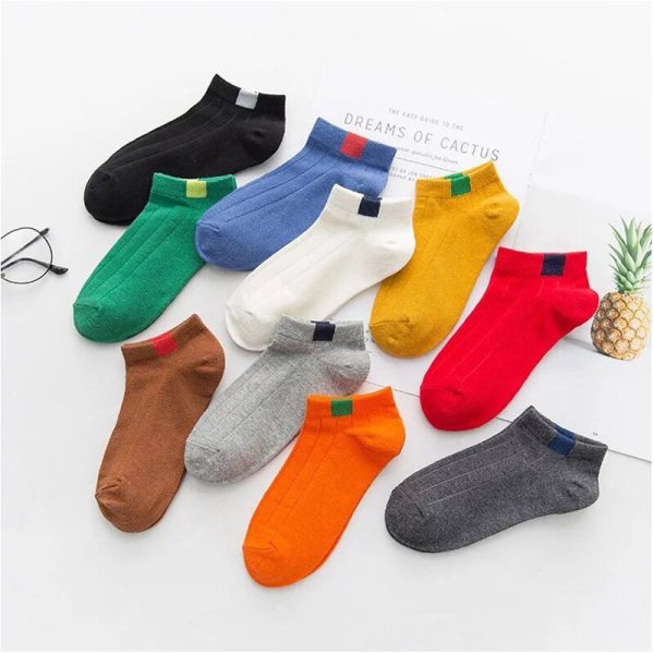 Vanessa's Japanese Imitation Cloth Short Socks for Women