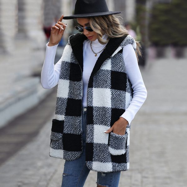 Austrian Grain Velvet Geometric Coat