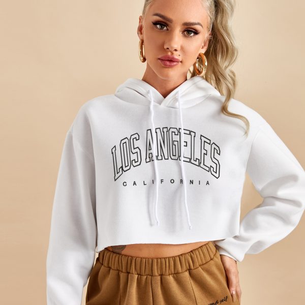 Street BF Cropped Hooded Pullover