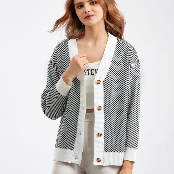 Korean Single Breasted Cardigan