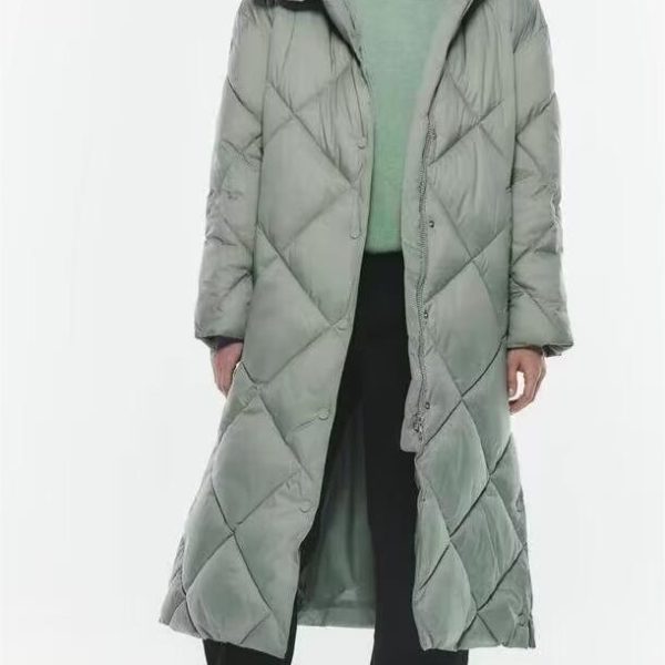 Long Cotton Jacket Street Winter Warm Down Bread Coat