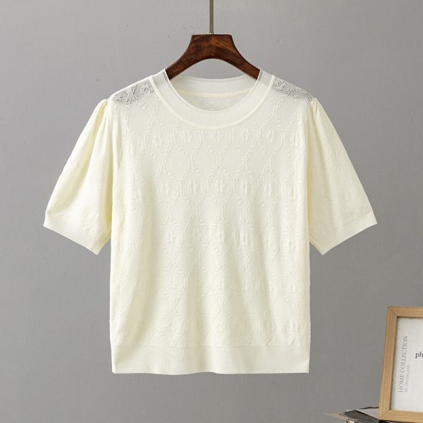 Korean Summer Round Neck Pullover