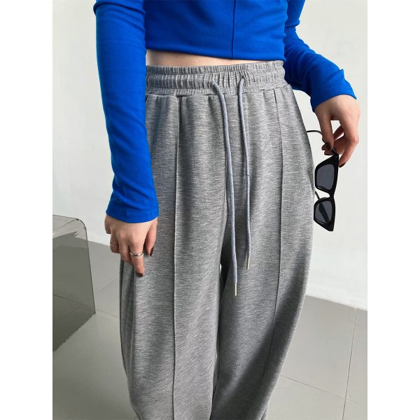 Soft Air Layer Sports Pants | Loose Casual Elastic Trousers