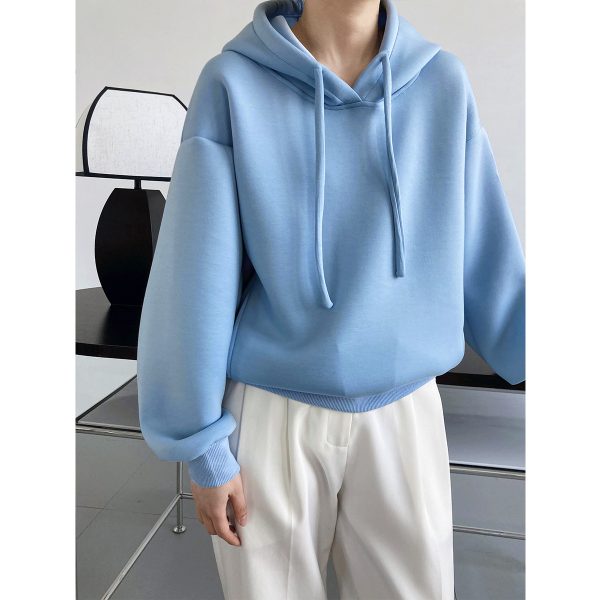 Spring Hooded Sweater | Korean Design Air Cotton Top