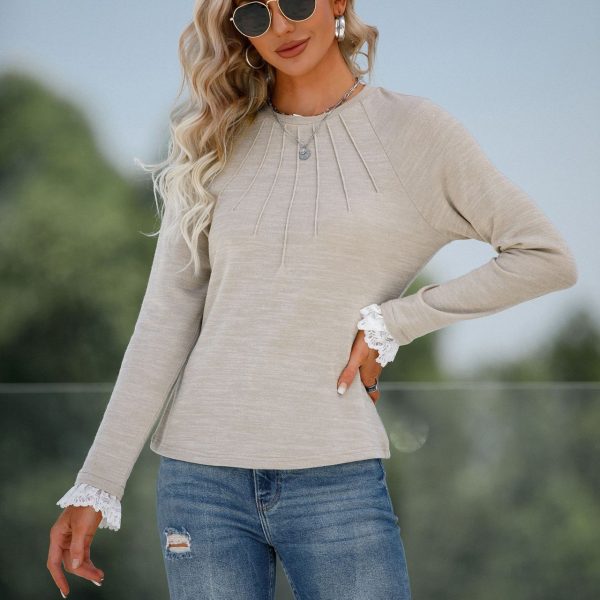 Solid Color Raglan Sleeve Sweater: Winter Chic