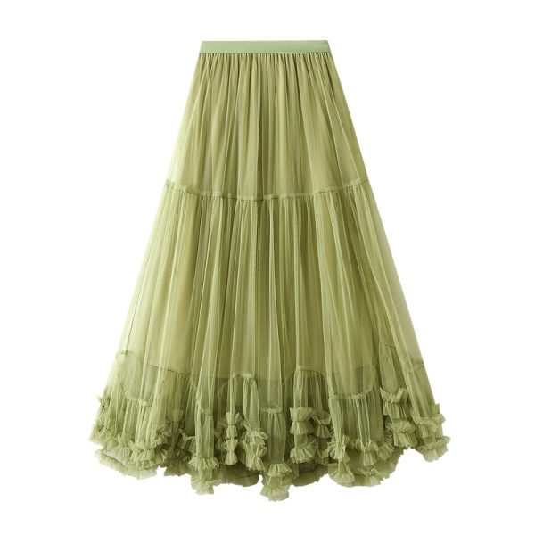 Sweet Lace Oversized Mesh Pettiskirt