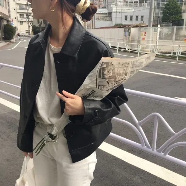 Chic Eco Coat: Korean Style