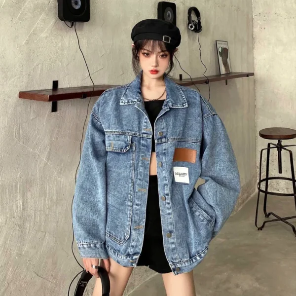 Vintage Denim Coat: Stylish & Sustainable