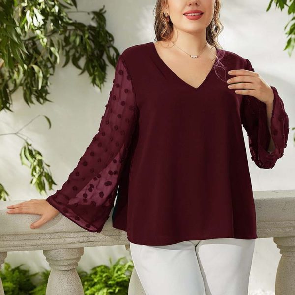 Plus Size Bottoming Shirt: Versatile Women's Top