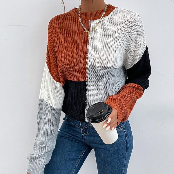 Effortless Fall Style: Loose Mock Neck Sweater