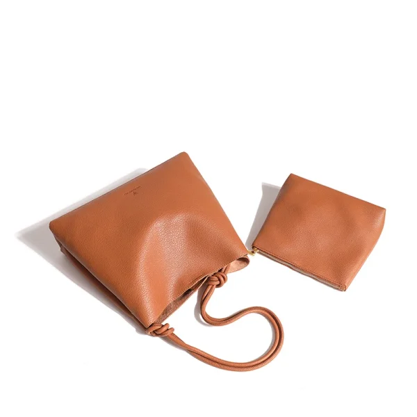 100-cowhide-Bucket-Bag-Women-s-Two-piece-set-Single-Shoulder-Bag-Handbags-Fashion-Texture-Wide