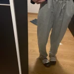 Oversize Gray Joggers Sweatpants Women Korean photo review