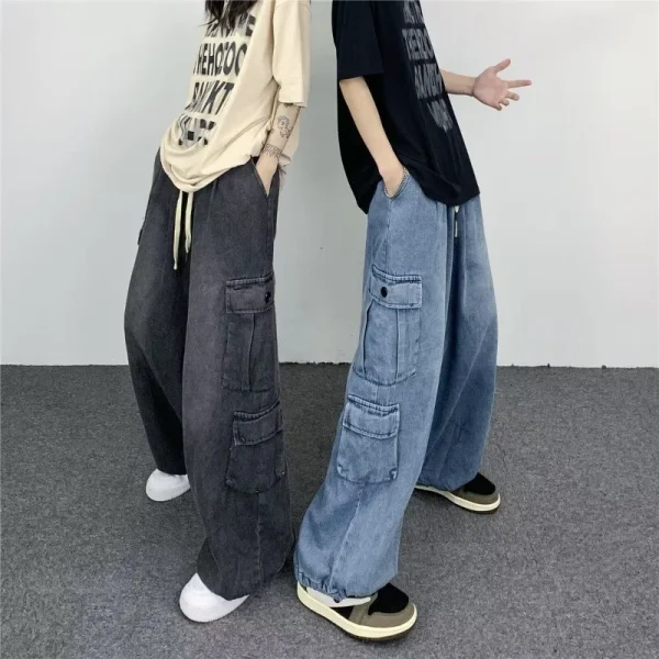 American-Pocket-Wash-Jeans-Men-And-Women-Hip-Hop-Street-Cargo-Casual-Pants-Couple-Fashion-Loose-1