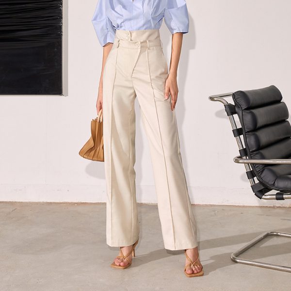 Summer Drooping Slimming Wide Leg Pants: Women's