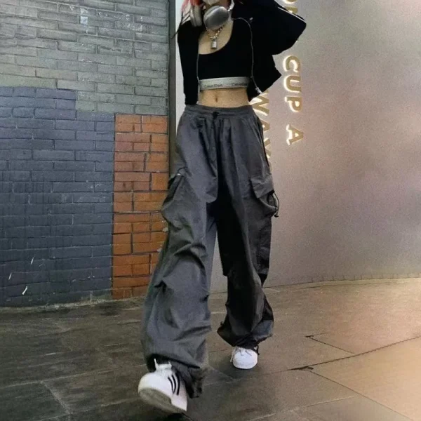 Sweatpants All-match Korean Style Pocket Cargo Pants