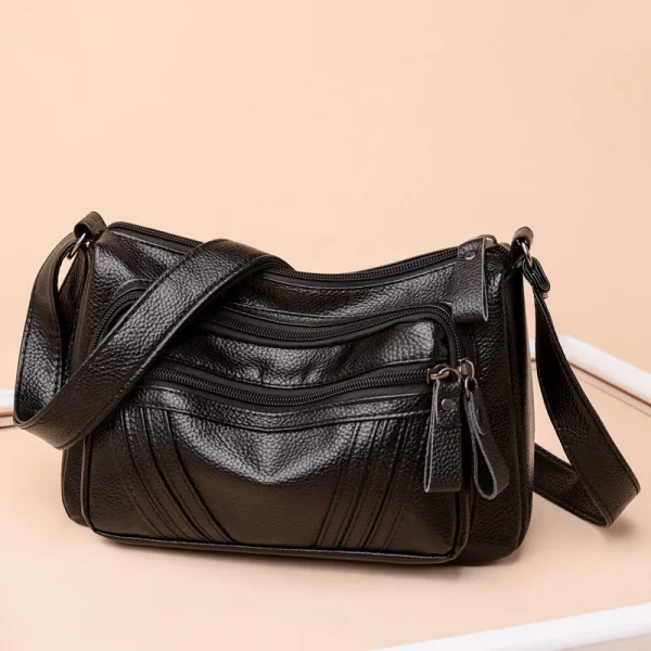 Women-Hobos-Multi-pocket-Bolsas-Feminina-High-capacity-Women-Messenger-Bag-High-Quality-Soft-Leather-Crossbody