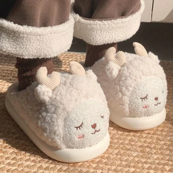 Fur Warm Indoor Comfortable Home Fluffy Home Slippers